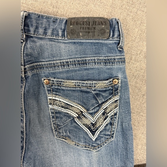 Boy’s Request Jeans Size 14 Straight 0072 - Picture 4 of 9